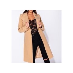 Женское пальто светло-коричневого цвета цена и информация | Женские пальто | kaup24.ee