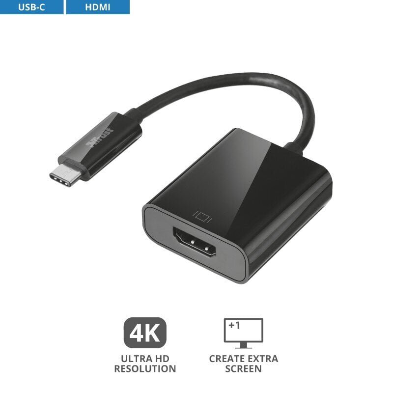 Adapter Trust 21011 цена и информация | USB jagajad, adapterid | kaup24.ee