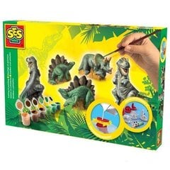 Ses kipsivalamise komplekt Dinosaurused hind ja info | Arendavad mänguasjad | kaup24.ee