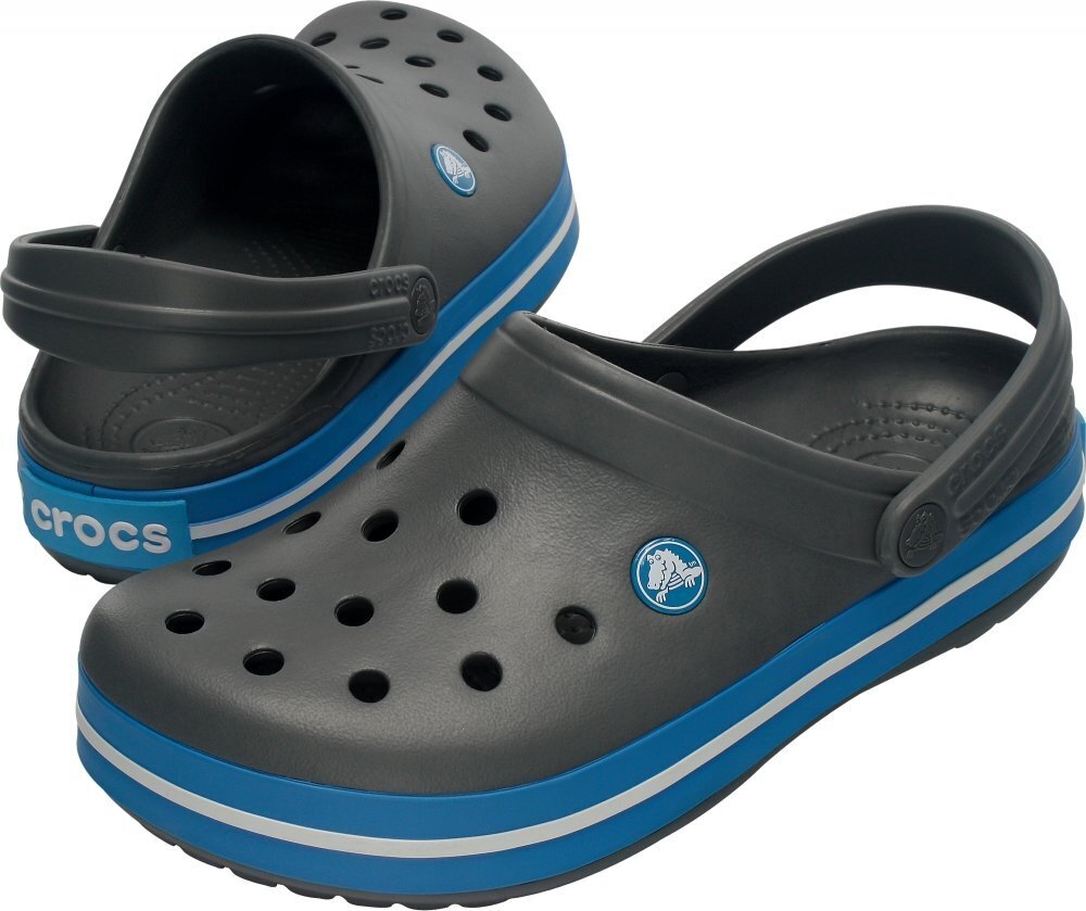 Meeste kotad Crocs™ Crocband, hall hind ja info | Meeste plätud, sussid | kaup24.ee