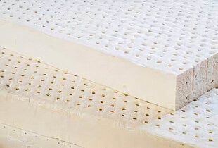 Puhas lateksmadrats 100% NATURAL LATEX: 100% naturaalne lateks, 15cm kõrge, 160x200cm цена и информация | Матрасы | kaup24.ee