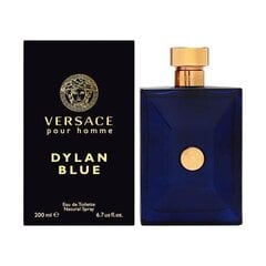 Tualettvesi Versace Pour Homme Dylan Blue EDT meestele 200 ml цена и информация | Мужские духи | kaup24.ee