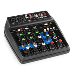 Аудиомикшер Vonyx VMM100 с USB/BT цена и информация | DJ пульты | kaup24.ee
