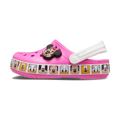 Босоножки Crocs™ FunLab Minnie Mouse Band Clog Kid's 207720 167774 цена и информация | Детские резиновые сабо | kaup24.ee
