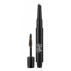 Kulmude hoolduskomplek Sleek MakeUP Brow Intensity 216 Medium 3 ml цена и информация | Карандаши, краска для бровей | kaup24.ee