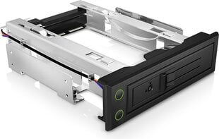 IcyBox IB-166SSK-B 3,5 "HDD SATA / SAS hind ja info | Lisatarvikud korpustele | kaup24.ee