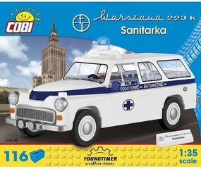 Конструктор Cobi Klocki Блоки Youngtimer Collection Warszawa 223 K Sanitarka, 116 элементов цена и информация | Конструкторы и кубики | kaup24.ee