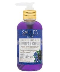 Vedelseep kätele Blueberries-blackberries Saules Fabrika 200 ml hind ja info | Seebid | kaup24.ee