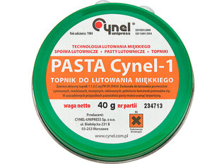 Litavimo pasta 40g CYNEL цена и информация | Механические инструменты | kaup24.ee