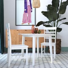 Комплект мебели для столовой Novogratz Brooks, белый цвет цена и информация | Кухонные гарнитуры | kaup24.ee