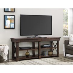 ТВ столик Dorel Home Wildwood, коричневый цена и информация | Тумбы под телевизор | kaup24.ee