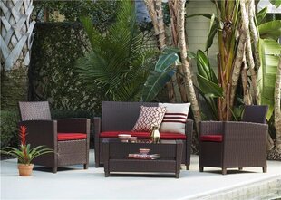 Välimööbli komplekt Dorel Home Outdoor Living, pruun цена и информация | Комплекты уличной мебели | kaup24.ee