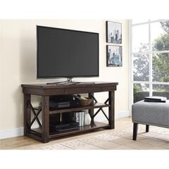 ТВ столик Dorel Home Wildwood, коричневый цена и информация |  Тумбы под телевизор | kaup24.ee