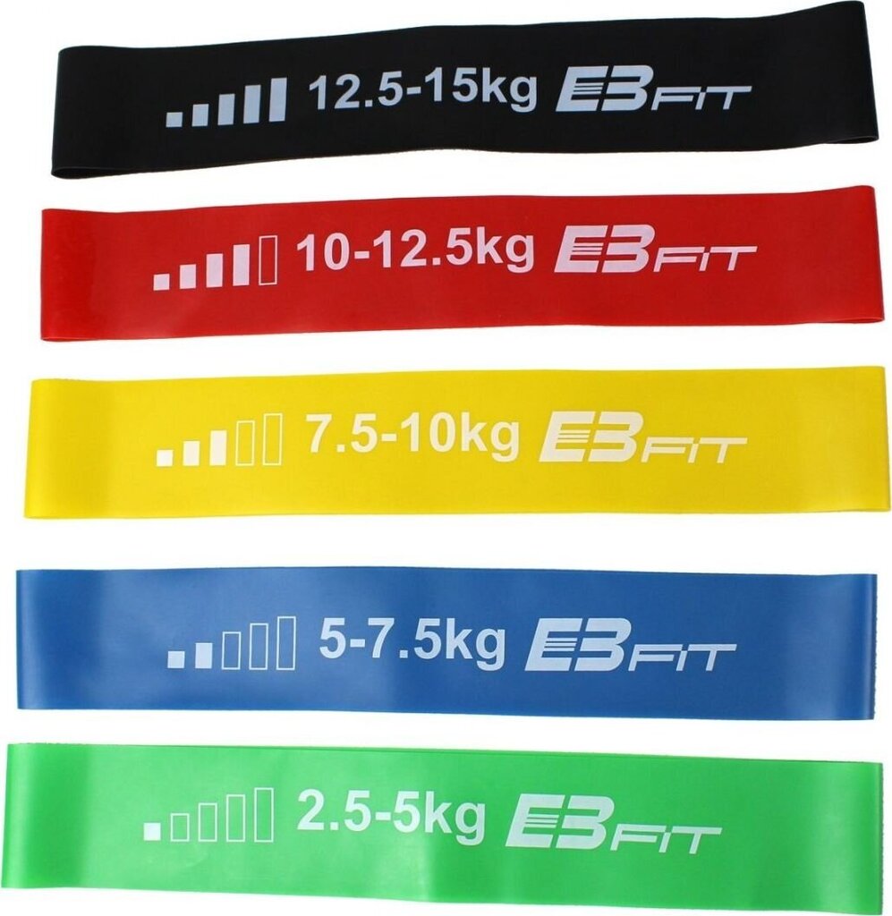 Eb Fitness Bandi komplekt, 5 tk. цена и информация | Treeningkummid | kaup24.ee