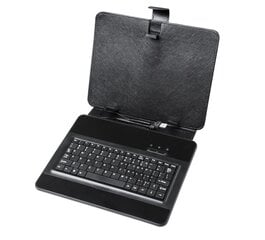 универсальный чехол для 9,7-дюймовых планшетов с usb-клавиатурой цена и информация | Чехлы для планшетов и электронных книг | kaup24.ee