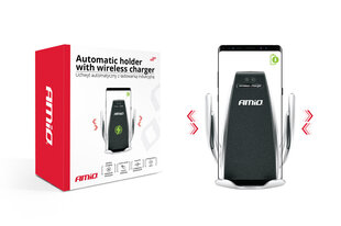 Машинный держатель для телефона Amio Wireless цена и информация | Зарядные устройства для телефонов | kaup24.ee