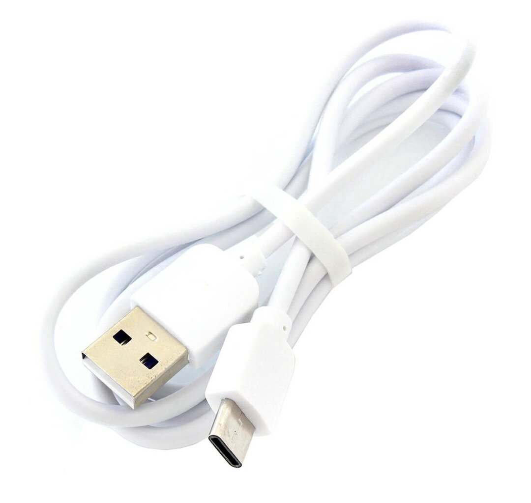 KK21K Kaabel usb tüüp-c 1m valge цена и информация | Kaablid ja juhtmed | kaup24.ee