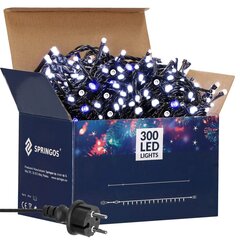 LED-jõulutuled, 300 LED-i, 25,5 m цена и информация | Гирлянды | kaup24.ee