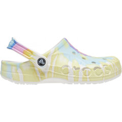 Женские кроксы Crocs™ Baya Tie Dye Clog, белые цена и информация | Шлепанцы, тапочки для женщин | kaup24.ee