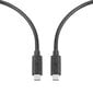 TB TB kaabel USB C-USB C 1m 100W 5Gbps must hind ja info | Mobiiltelefonide kaablid | kaup24.ee