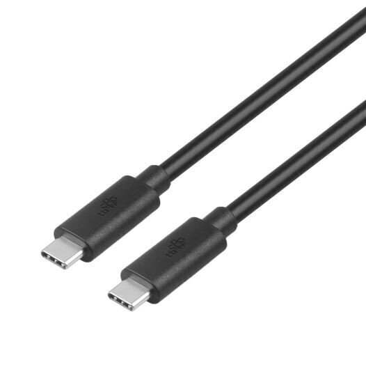 TB TB kaabel USB C-USB C 1m 100W 5Gbps must hind ja info | Mobiiltelefonide kaablid | kaup24.ee