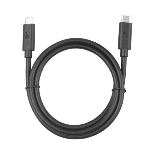 TB TB kaabel USB C-USB C 1m 100W 5Gbps must hind ja info | Mobiiltelefonide kaablid | kaup24.ee