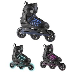 NA19318 BLACK-TURQUOISE SIZE S (31-34) IN-LINE SKATES NILS EXTREME цена и информация | Ролики | kaup24.ee