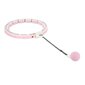 HHW06 PINK HULA HOOP WITH WEIGHT + COUNTER HMS цена и информация | Võimlemisrattad | kaup24.ee