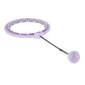 HHW09 VIOLET HULA HOOP WITH WEIGHT + COUNTER HMS hind ja info | Hularõngad | kaup24.ee