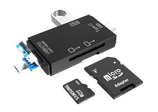 5-in-1 kaardilugeja (500) hind ja info | USB jagajad, adapterid | kaup24.ee