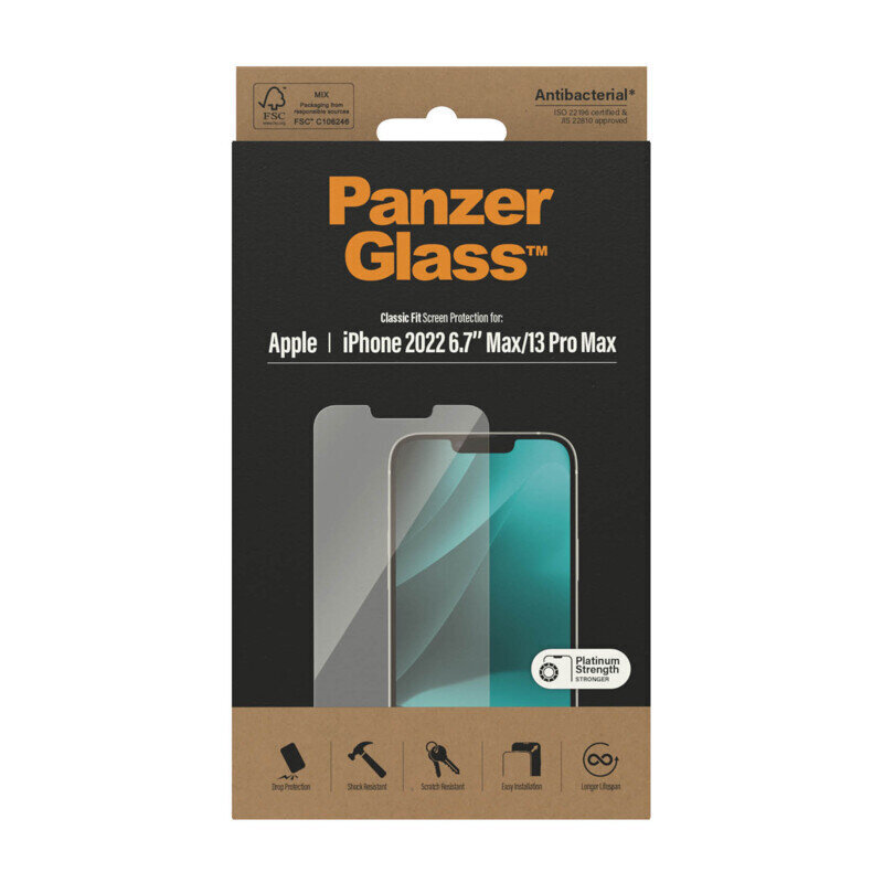 PanzerGlass iPhone 14 Plus/13 Pro Max hind ja info | Ekraani kaitsekiled | kaup24.ee