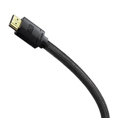 HDMI to HDMI Baseus High Definition cable 10m, 4K (black) цена и информация | Кабели и провода | kaup24.ee