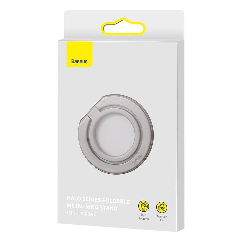 Baseus Halo Ring holder for phones (Silver) hind ja info | Mobiiltelefonide hoidjad | kaup24.ee