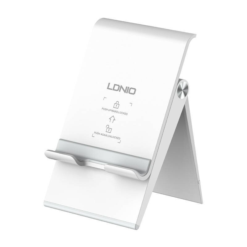 Stand holder LDNIO MG07 for phone (white) цена и информация | Mobiiltelefonide hoidjad | kaup24.ee