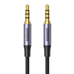 UGREEN AV183 Mini jack cable 3.5mm, AUX, 1m (black) hind ja info | Mobiiltelefonide kaablid | kaup24.ee