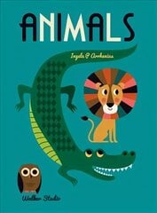 Animals: A stylish big picture book for all ages цена и информация | Книги для малышей | kaup24.ee