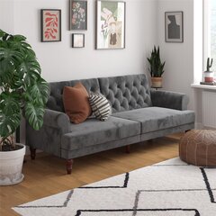 Diivan Novogratz Upholstered, hall цена и информация | Диваны | kaup24.ee