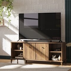 ТВ-столик Queer Eye Farnsworth, коричневый цвет цена и информация | Тумбы под телевизор | kaup24.ee