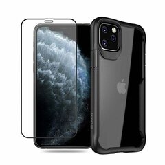 IPhone 11 Pro ümbris + hübriidklaas 9H цена и информация | Защитные пленки для телефонов | kaup24.ee