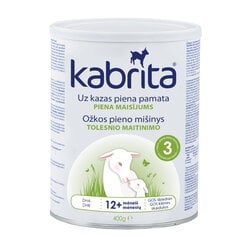 Eriotstarbeline kitsepiima piimasegu Kabrita Gold 3, alates 12. elukuust, 400 g hind ja info | Piimasegu | kaup24.ee