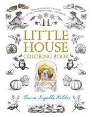 Little House Coloring Book: Coloring Book for Adults and Kids to Share цена и информация | Книги для малышей | kaup24.ee