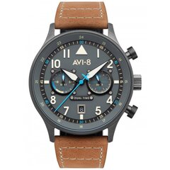 Мужские часы AVI-8 Hawker Hurricane Dual-Time AV-4088-04  цена и информация | Мужские часы | kaup24.ee