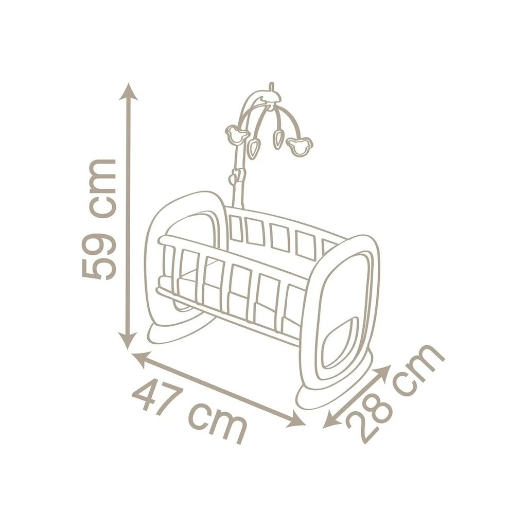 BN BABY'S COT hind ja info | Tüdrukute mänguasjad | kaup24.ee