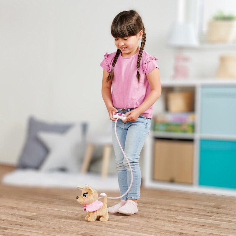 Interaktiivne plüüsist kutsikas RC jalutusrihmaga Loomy hind ja info | Tüdrukute mänguasjad | kaup24.ee