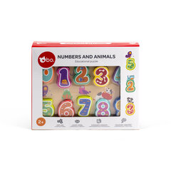 Pusle "Numbrid ja loomad" hind ja info | Imikute mänguasjad | kaup24.ee