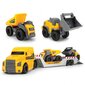 Mänguasi Volvo veoauto - 32 cm traktor ekskavaatori ja Dickie kalluriga цена и информация | Poiste mänguasjad | kaup24.ee
