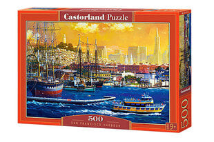 Castorland pusle San Francisco Harbour 500 det hind ja info | Pusled | kaup24.ee