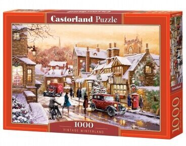 Castorland pusle Vintage Winterland 1000 det. hind ja info | Pusled | kaup24.ee