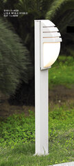 Отдельностоящий уличный светильник Italux Decora 5161-1/100ALU цена и информация | Уличное освещение | kaup24.ee