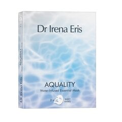 Увлажняющая маска для лица Dr Irena Eris Aquality, 2 шт. цена и информация | Маски для лица, патчи для глаз | kaup24.ee
